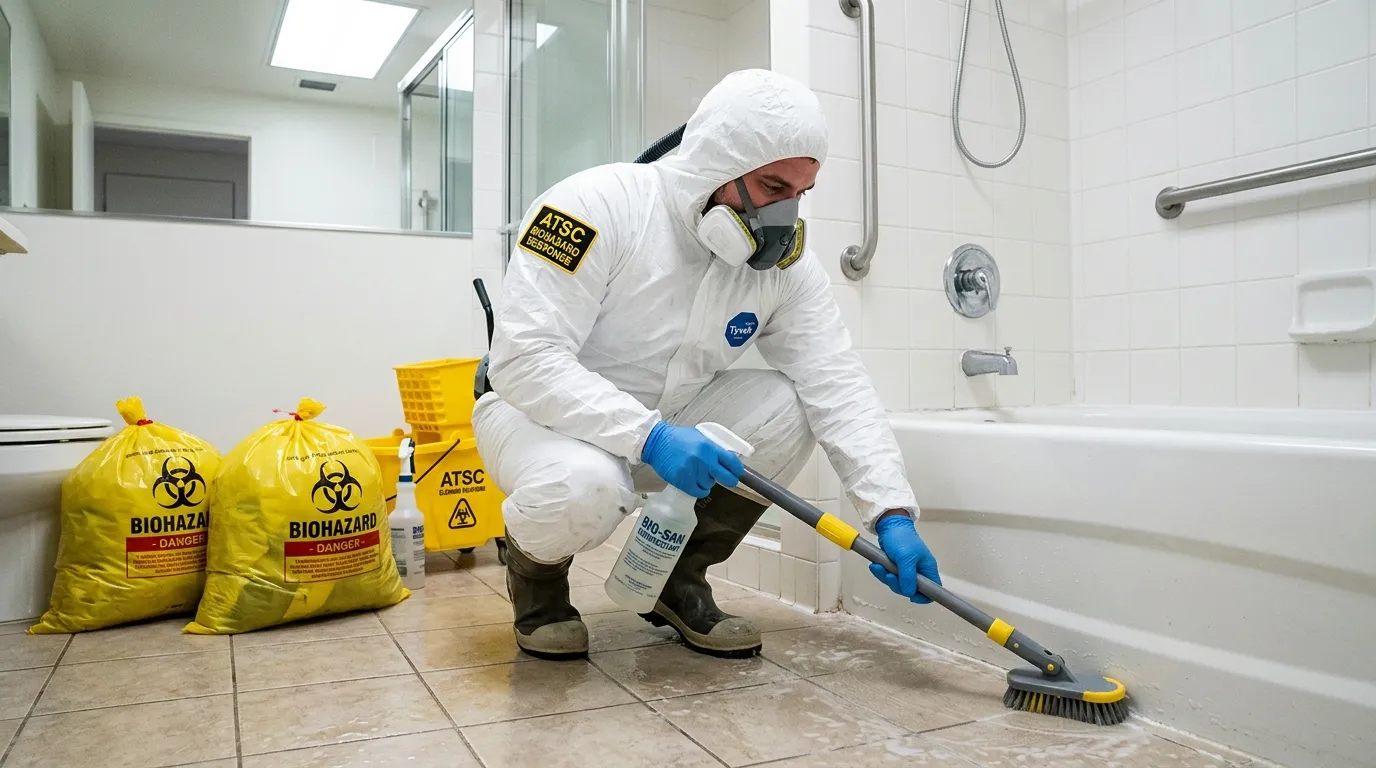 Decontamination equipment deployed for Blood Cleanup in Darby